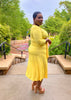 Spring midi yellow