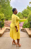 Spring midi yellow