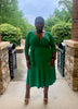 Spring midi green