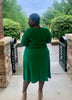 Spring midi green